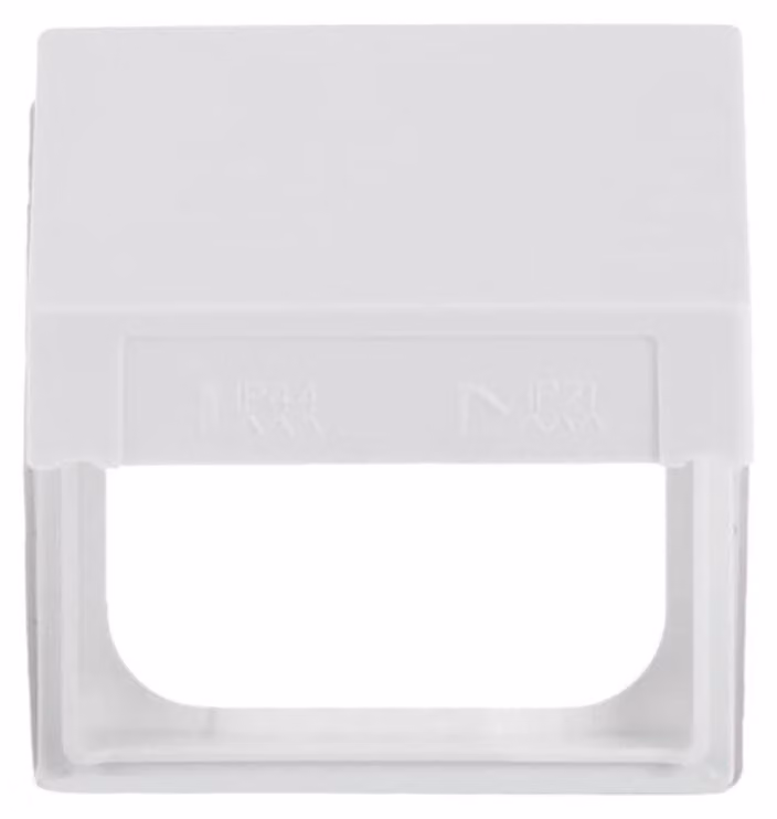 Busch-Jaeger Anello intermedio con copertura a cerniera RAL9016 2518-WD-84