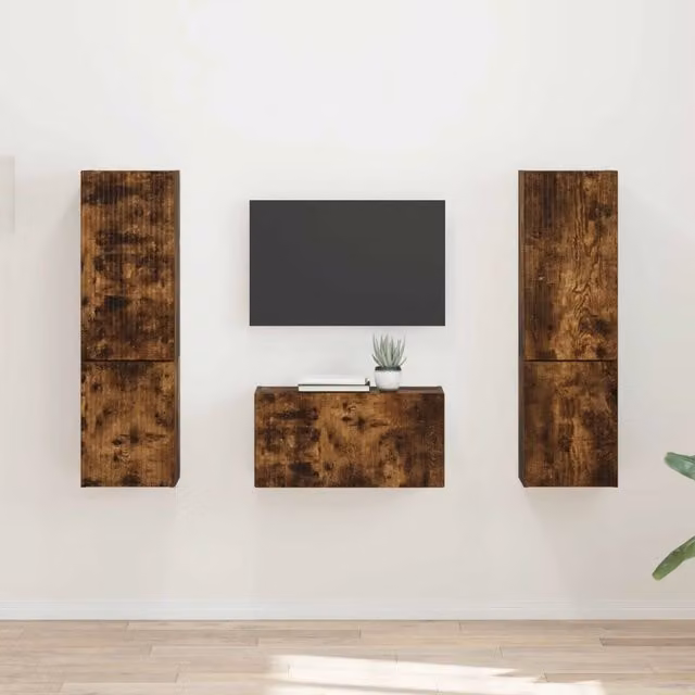 Set mobile TV 5 pz Rovere Fumo 3409101