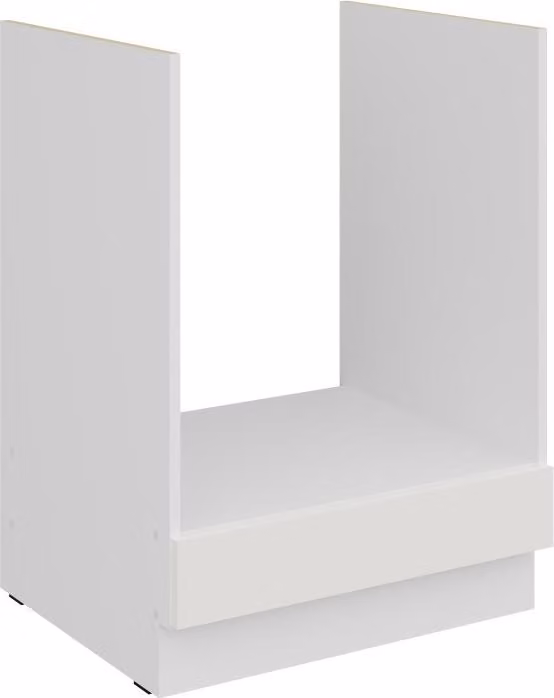 Mobiletto per stufa LUNARA - larghezza 60 cm, bianco