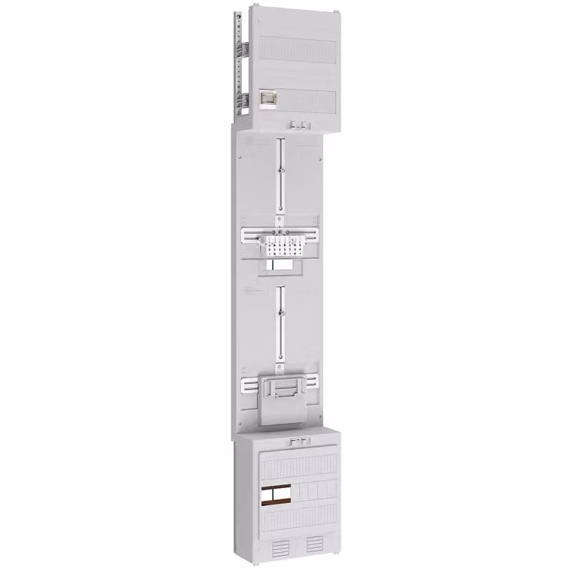 Spazio contatore 3pts 1Z/Res - Pannello contatori 1 fila contatore kWh 0 Z19611