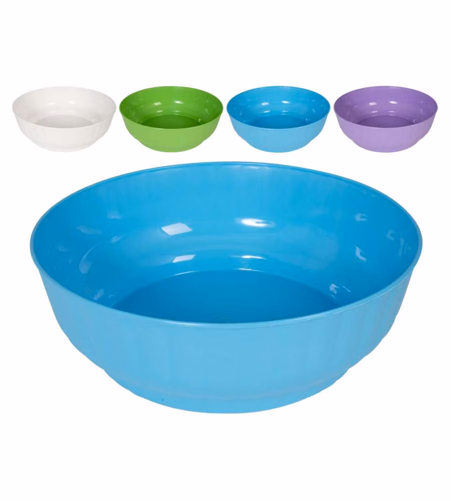 Heidrun Insalatiera in plastica colorata 32 cm - Contenitore per alimenti