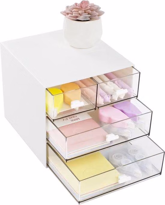 Mini organizer in plastica - 1 pezzo