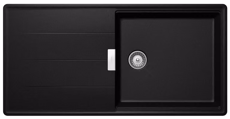 Lavello a incasso Schock Tia D-100L A Magma con set di vasche funzionali e supporto multifunzione