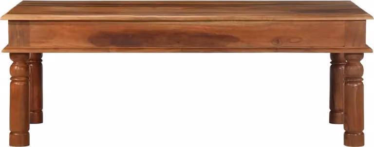 vidaXL Tavolino 110x60x40 cm in legno massiccio di acacia