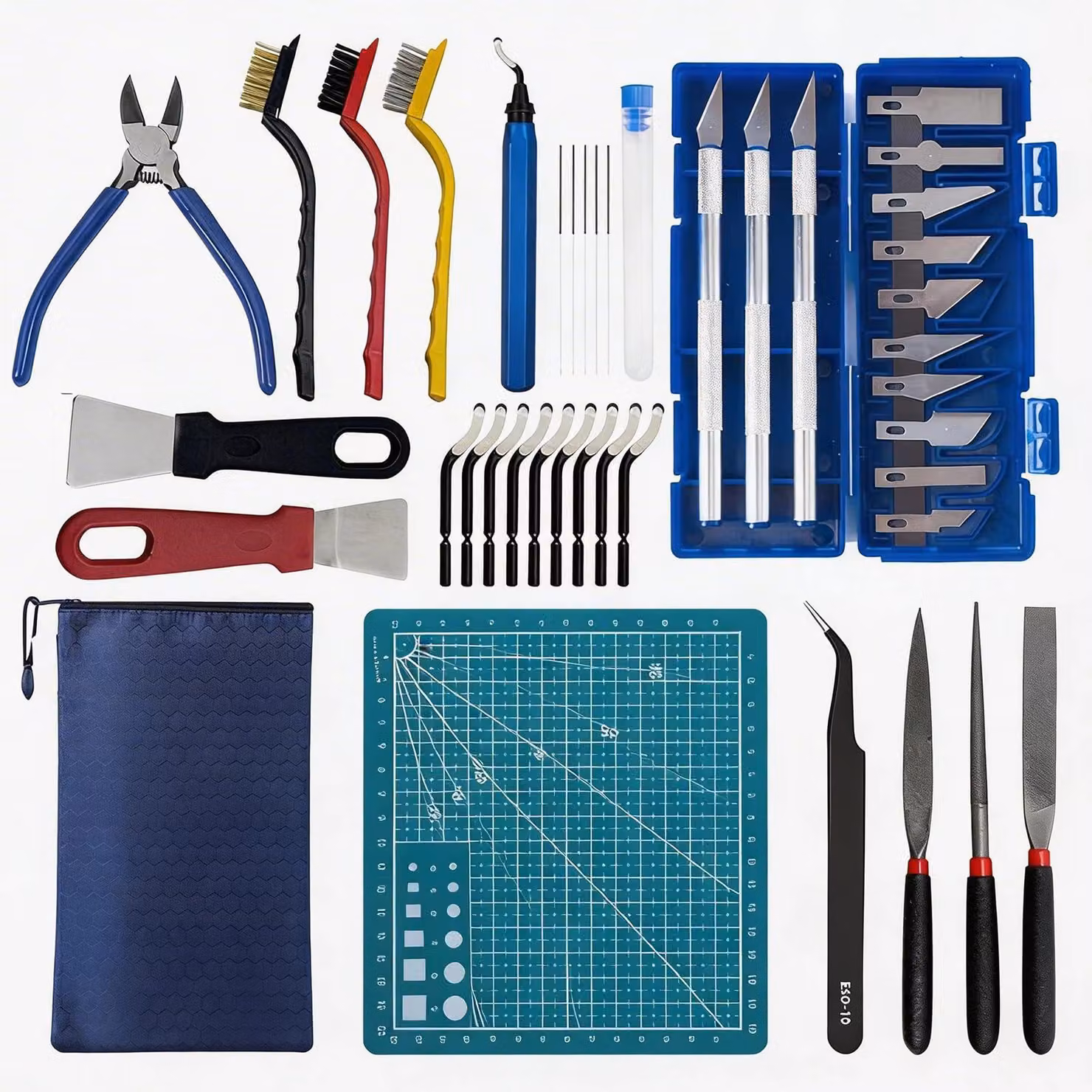 Kit di strumenti per stampante 3D, 42 accessori per modellismo