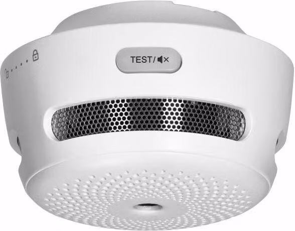 Rivelatore di fumo Orno Tuya 9V Dc Smart Wi-Fi