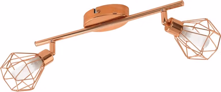 Eglo 95546 Zapata LED Spot 2x2,5W acciaio rame