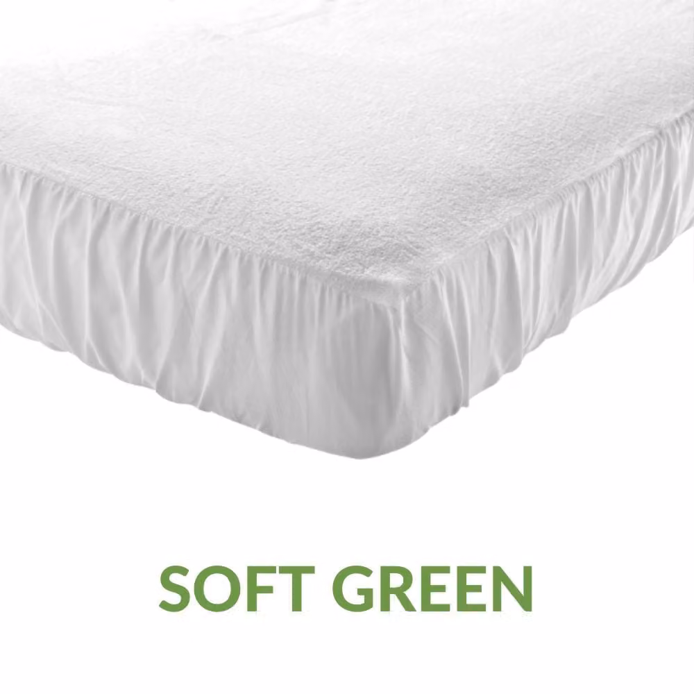 Coprimaterasso Soft Green 120x190 cm