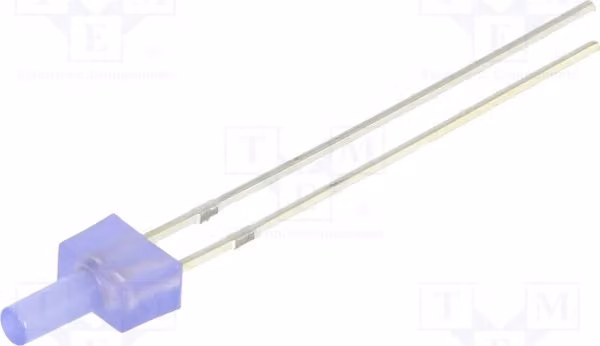 2 LED, angolo di emissione 90°, 3÷5V, blu, 20mA, 150÷220mcd, 2mm. Versione: lampeggiante. Codice prodotto: OSB4YS7K94B. Speciale