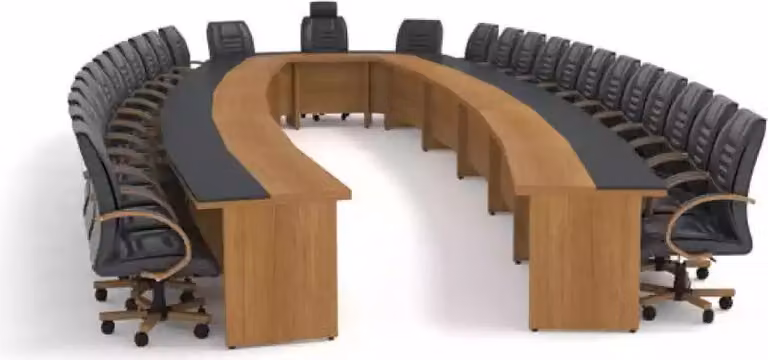 Großer Konferenztisch Büromöbel Arbeitszimmer Tisch 830cm xxl Besprechungstisch