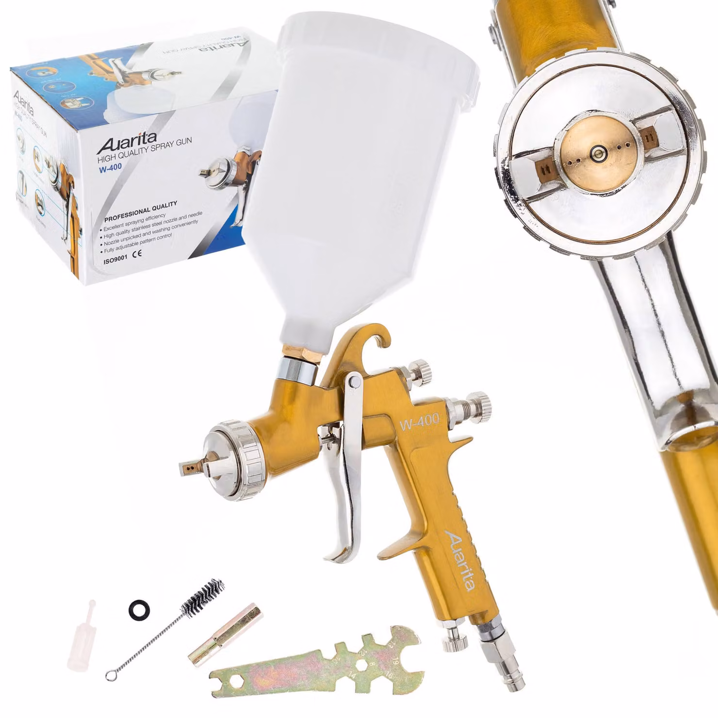 Pistola a spruzzo Auarita W-400 LVMP 2,5 mm