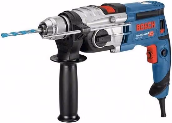 Trapano a percussione Bosch Professional GSB 20-2 da 850W a 2 velocità, colore blu