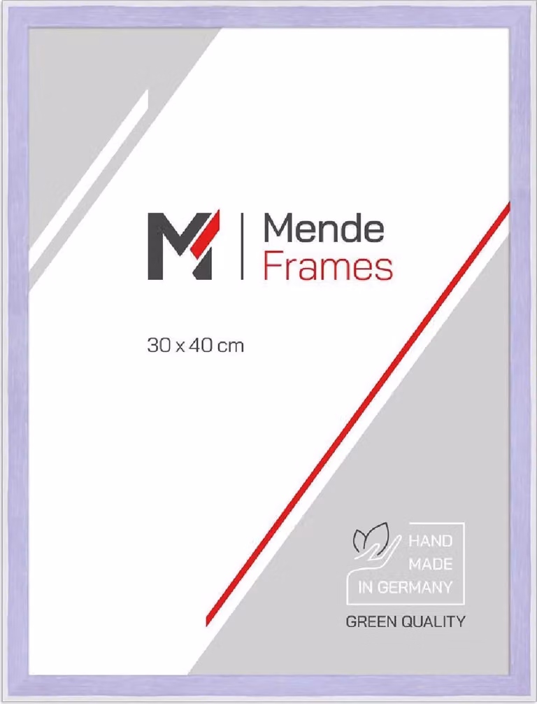 Cornice per foto MendeFrames H080, in legno viola 40x50 cm con vetro antiriflesso