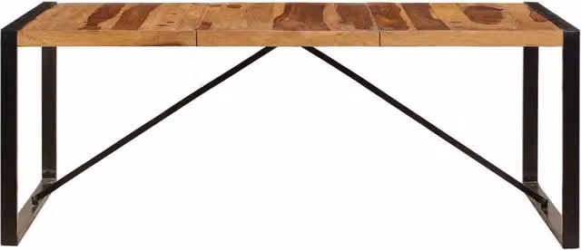 Tavolo da Pranzo 200x100x75 cm in Legno Massello di Acacia 247413