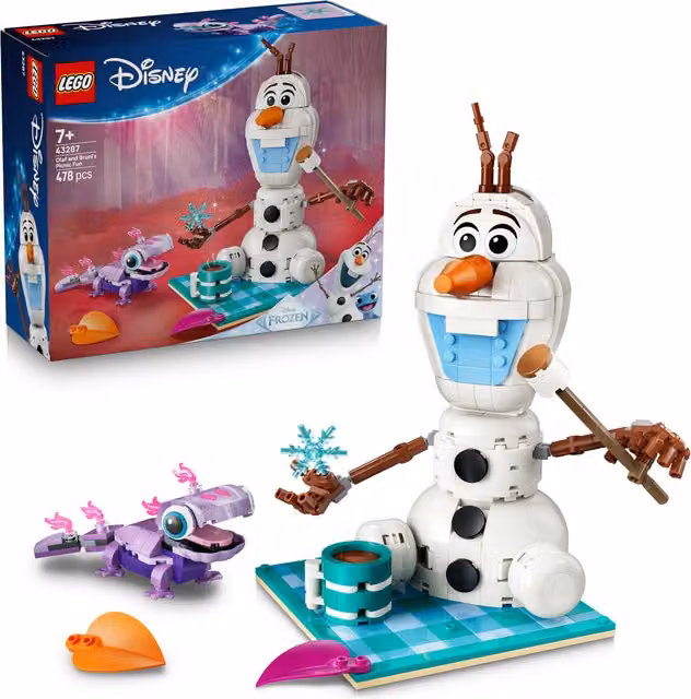 Lego Disney Frozen Il divertente picnic di Olaf e Bruni, 478 pz, multicolore – 2