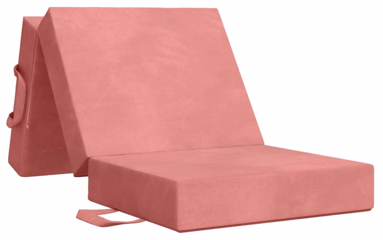 Divano Letto Pieghevole 75 x 67 x 45 cm Rosa