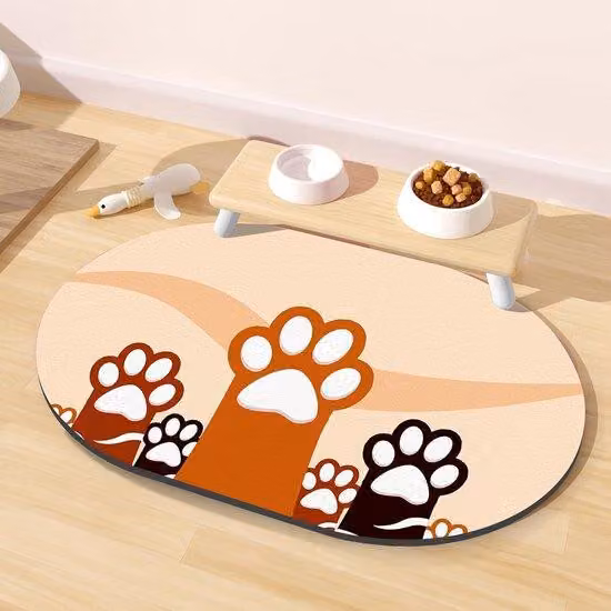 Tappetino antiscivolo per cani e gatti, 61 x 40,5 cm, impermeabile, per il soggiorno e il giardino