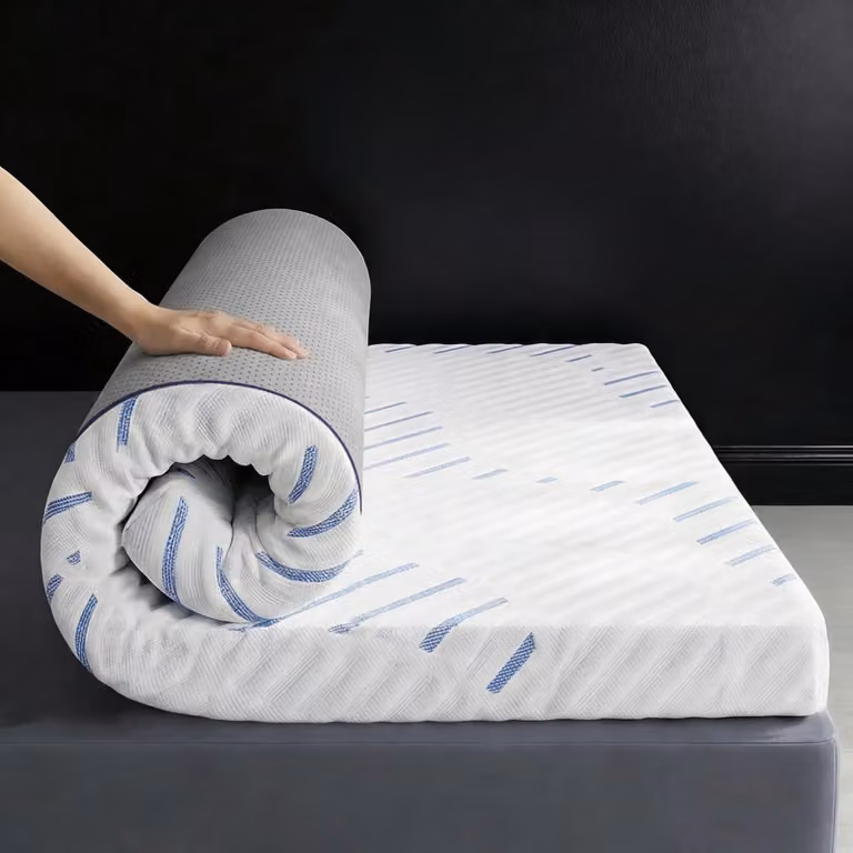 Topper in memory foam con gel, dimensioni 160 x 200 cm