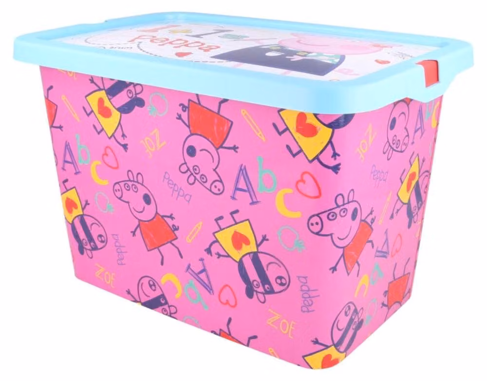 Contenitore Peppa Pig Click Box 7 L
