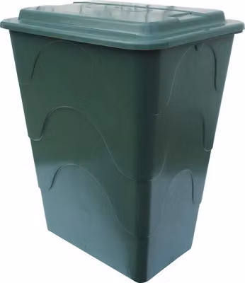 Fusto per l'acqua da 300 L quadrato, compreso il coperchio