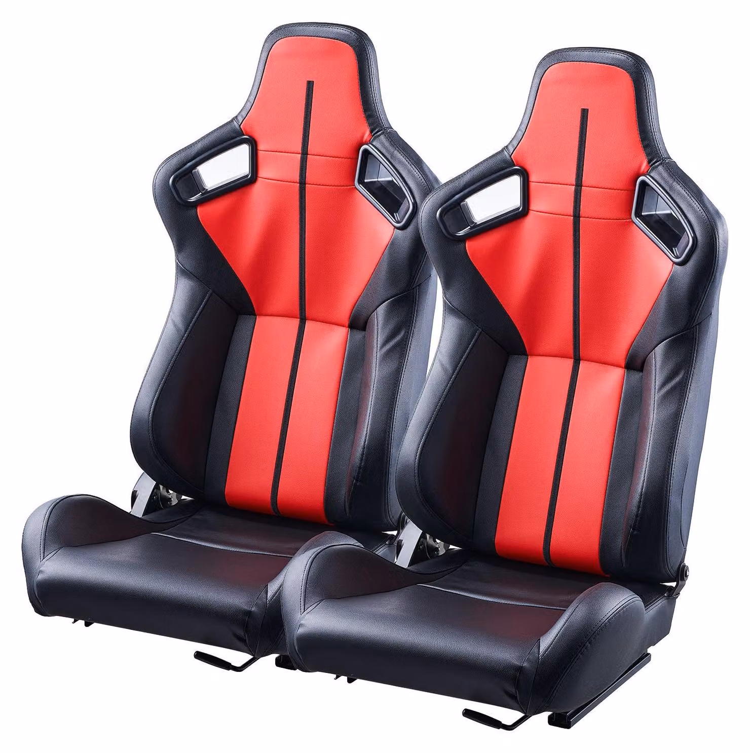 Sedia da gaming – Sedia per videogiochi – Sedia da ufficio – Sedia da corsa – Regolabile – Rivestimento in PVC – Struttura in acciaio