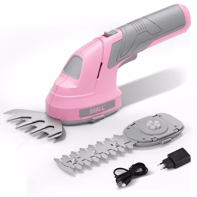 Potatore elettrico a batteria e tagliasiepi, 7,2V