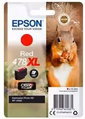 Cartuccia per stampante inkjet Epson CLARIA 478 XL Rosso C13T04F54010