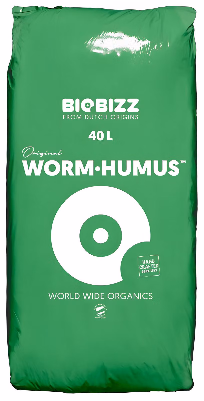 Biobizz Worm-Humus, 40 l | Terriccio per piante