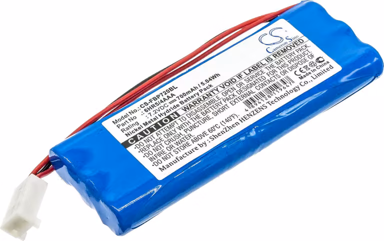 TECHTEK Batteria compatibile con [Falard] BP7.2 sostituisce 6HR5/4AAA