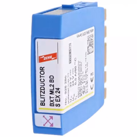 Modulo scaricatore di sovratensione Dehn per 1 cavo a doppio conduttore BLITZDUCTOR XT Ex(i) con LifeCheck 920280