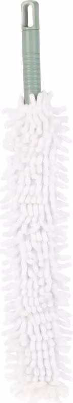 Excellent Houseware mocio antipolvere, microfibra/plastica, 57x8 cm, bianco