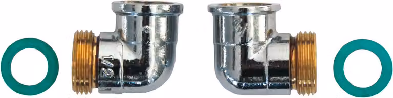 Set di collegamento KWC AR, per pannello doccia, per scatola di montaggio a parete 195x215 mm