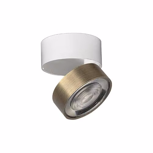 Lampada da soffitto Hole LED 7W 3000K CRI90 38° IP20 Bronzo - Gruppo Rossini | Illuminazione da parete o da soffitto orientabile design