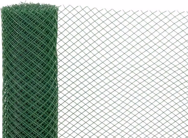 Rete ECONOMY 6, 1000/20x20 mm, maglia quadrata 45, 300g/m2, verde, interamente in plastica, confezione da 10 m