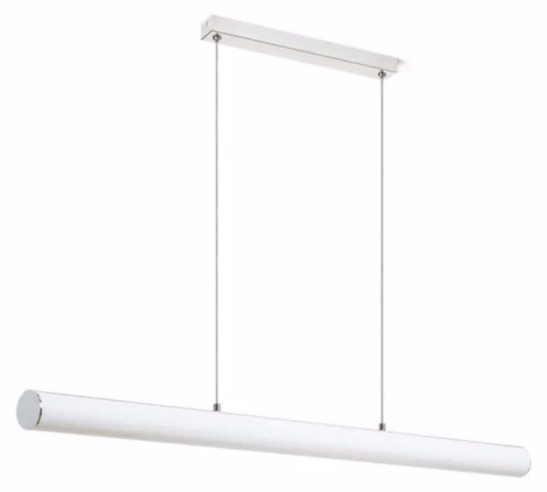 RED - DESIGN RENDL RENDL RIVIER LED I Lampada a sospensione Cromo/Acrilico bianco latte 230 V LED 24 W 3000 K R14494