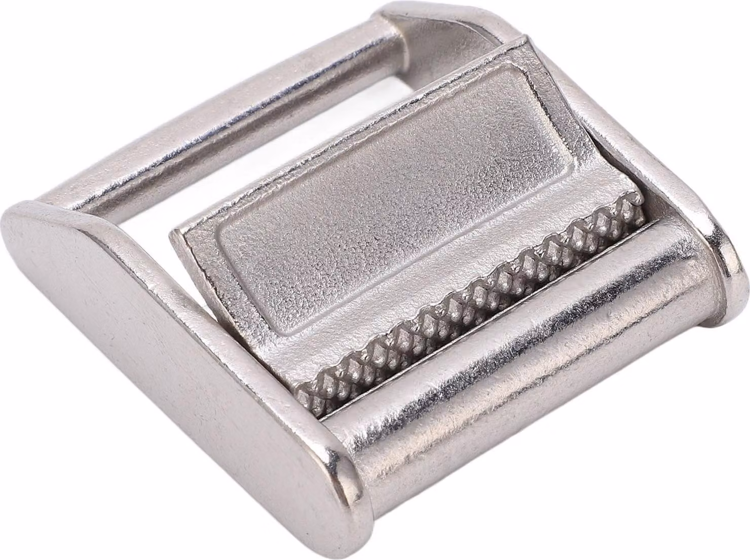 CAM - fibbia a fibbia in acciaio inox 316 Chiusura a pressione per fettuccia da 38 mm