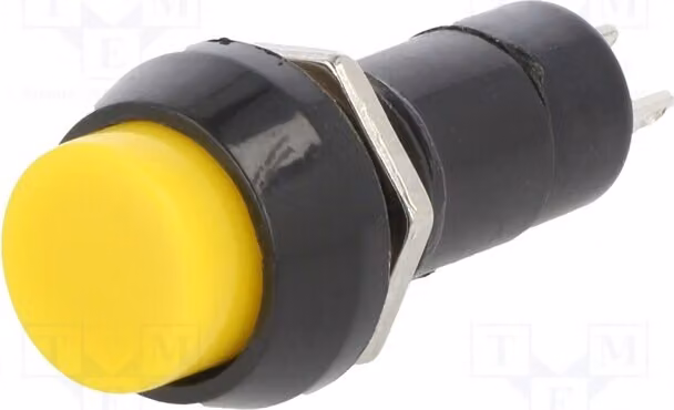 2 interruttori a pulsante PS11AYL, serie Stard, 1A/250VAC, posizione: 2, OFF-ON