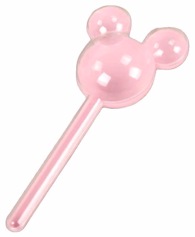 Scatola di caramelle, 24 pezzi, design con animali dei cartoni animati, rosa, 5x5x5 cm