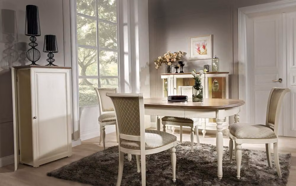 Klassische Stühle Stuhl Esszimmerstuhl Essgruppe Küchenstuhl Royal Design FL-14
