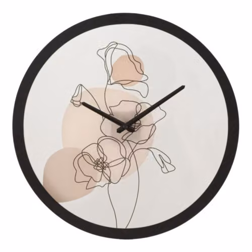 Orologi OROLOGIO DA MURO FLOWER -B- CM Ø 40X3,5 Mauro Ferretti