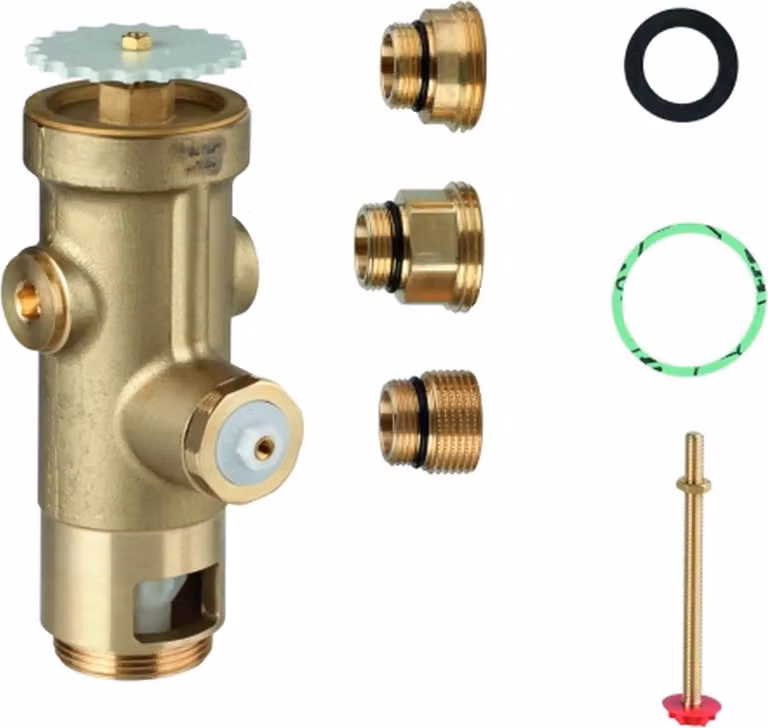 Grohe Sciacquone a pressione per WC incasso a parete DN20 Rubinetteria di ricambio, 1 pz.