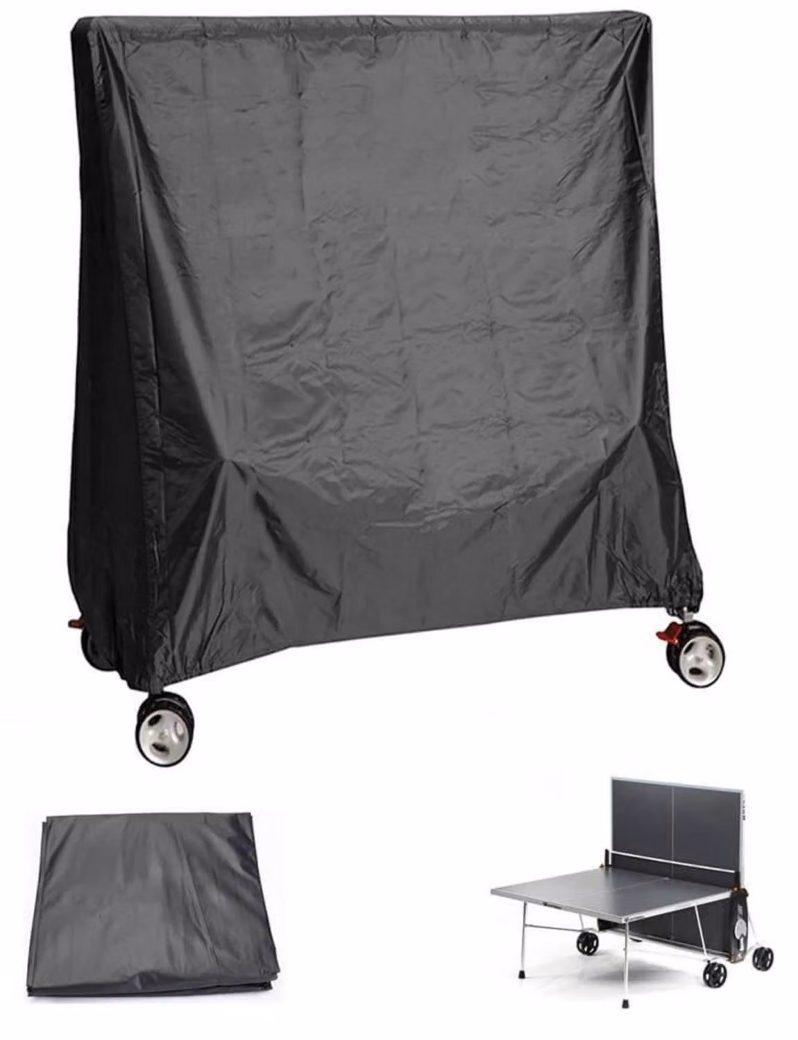 Copertura impermeabile e resistente ai raggi UV per tavoli da ping pong, dimensioni 165 x 70 x 185 cm, realizzata in tessuto Oxford