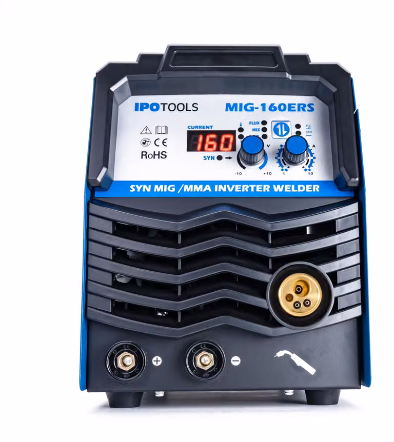 Saldatrice MIG MAG - 160 A - Funzione 5-in-1 - 230 V Inverter - Leggera e compatta