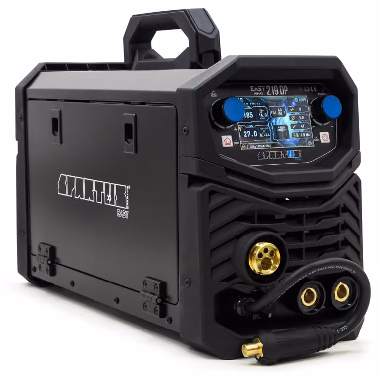Saldatrice combinata 200A 230V, portatile, per metallo - MIG/MAG/TIG/MMA - Saldatrice multifunzione 4-in-1, set completo
