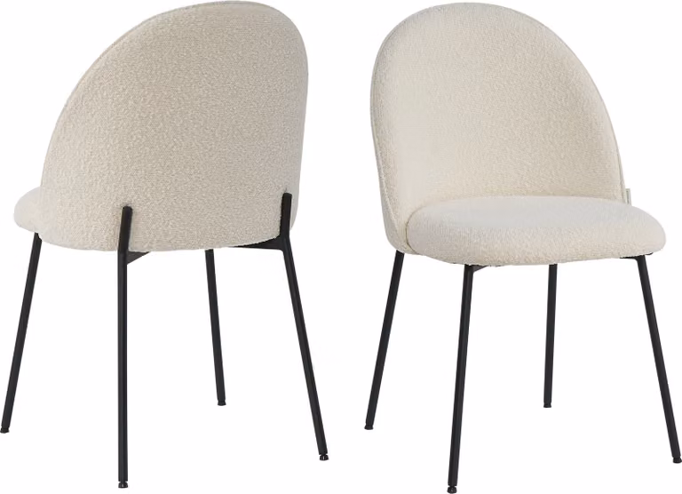 set di 2 sedie da sala da pranzo Sedia imbottita Sedia da cucina Sedia da pranzo Sedia Set di sedie