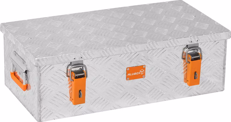 ALUBOX cassetta in alluminio a scacchiera spessore 1,5 mm 36 litri - 36 litri