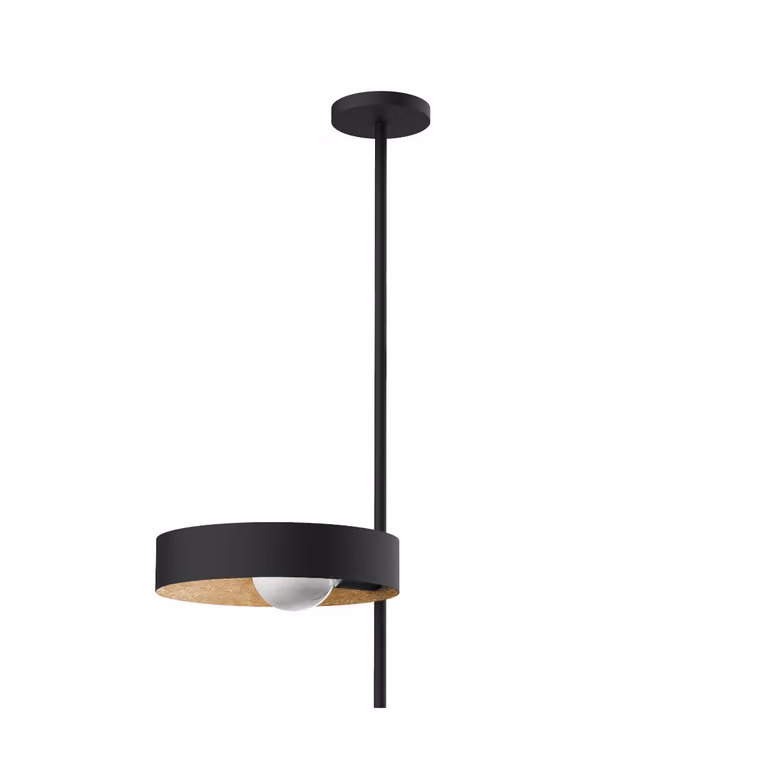 Lampada Da Soffitto Alley Nera A Foglia