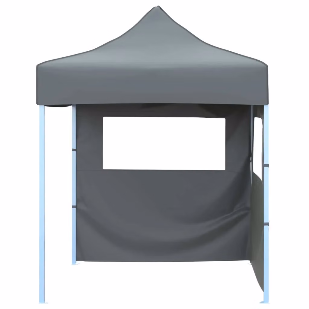 Tenda da festa Party-Tenda in tessuto Oxford e acciaio colore antracite L/P/H: 200 x 200 x 315 cm – 2