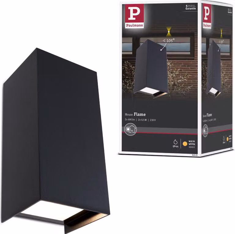 Paulmann Lampada da parete a LED Flame