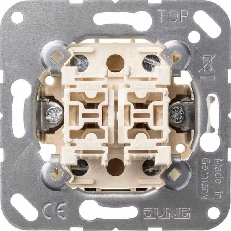Interruttore a bilanciere Jung, 20 A, 250 V CA, serie 505-20U